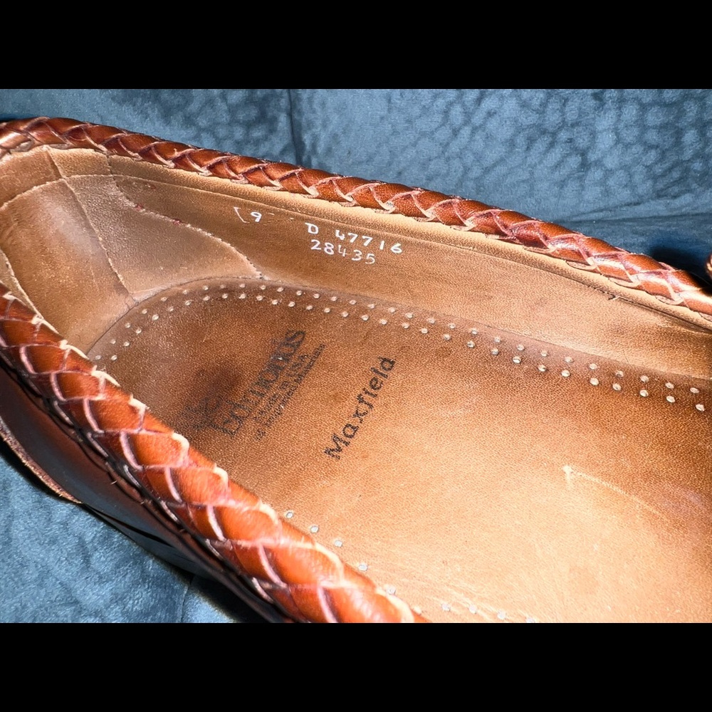 Allen Edmonds Maxfield loafers size 9 - Picture 8 of 12